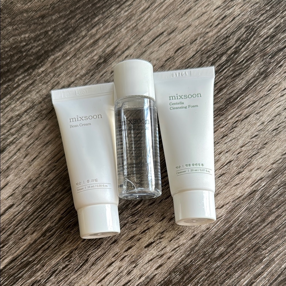 Mixsoon skincare sample Set